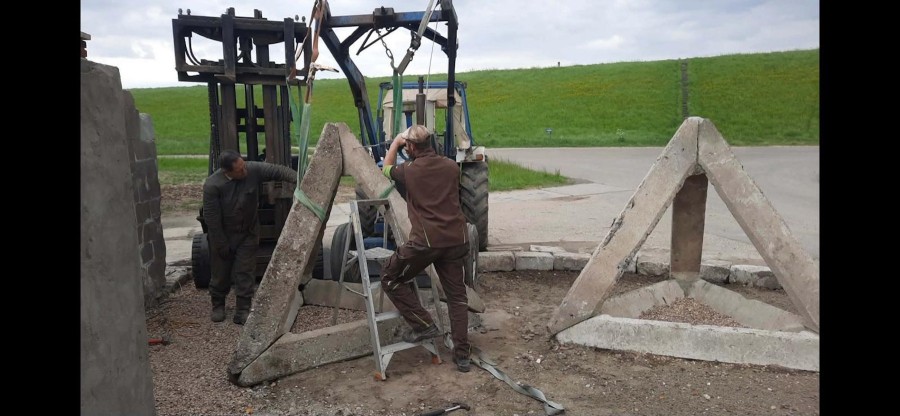 De bunker in Oudelande krijgt nu echt vorm!