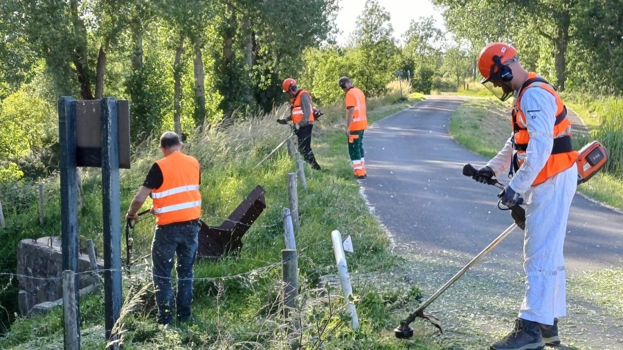 Weer hard gewerkt aan de 700 Pakbunker en G-kazemat