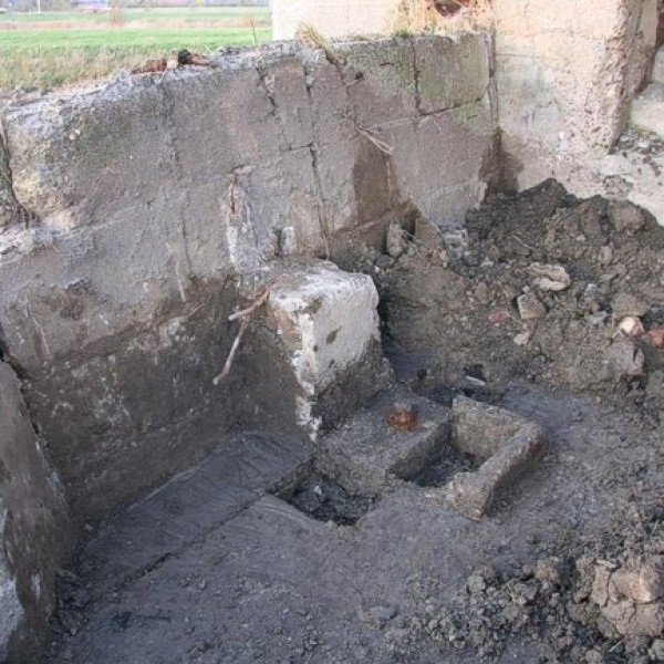 Wat navraag en denkwerk brengt ons op een steunbeertje voor een waterpomp.