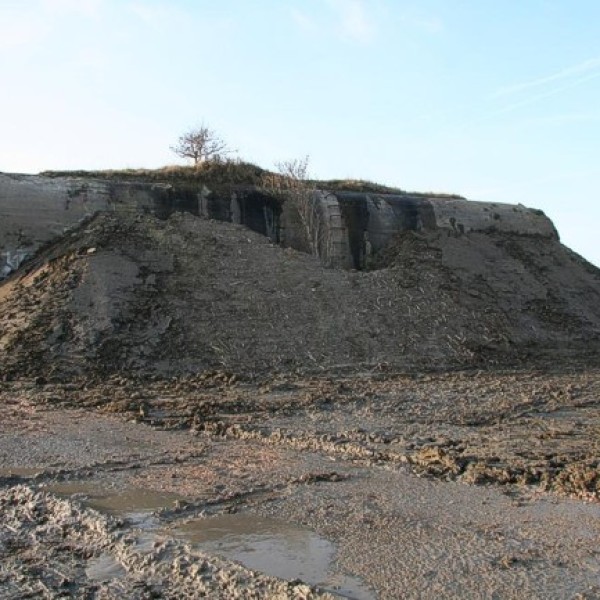 Wat aanaarding rond de nooduitgang.