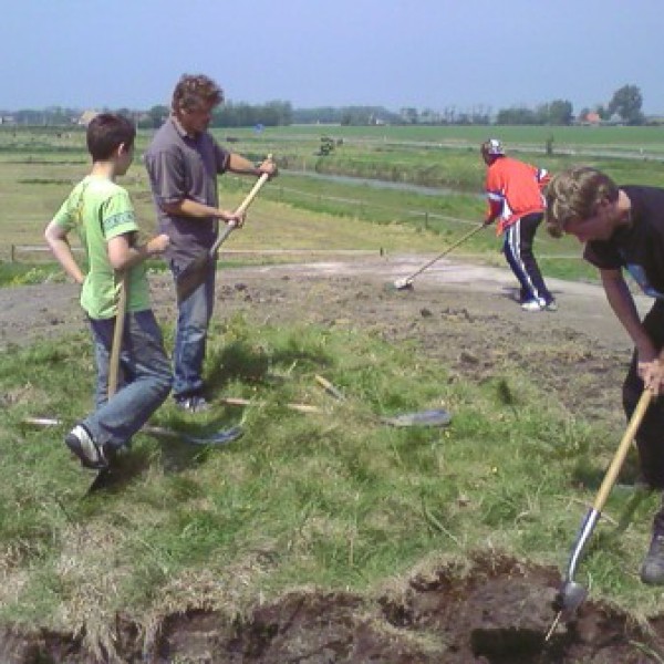 Nog maar een klein stukje.