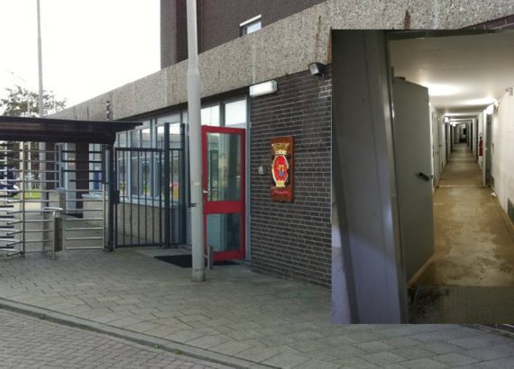 Bunker oude marinekazerne Vlissingen.